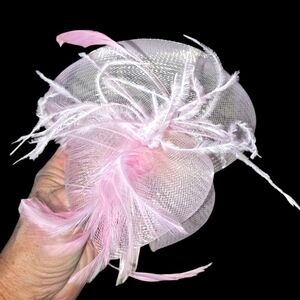 Facinator with feathers